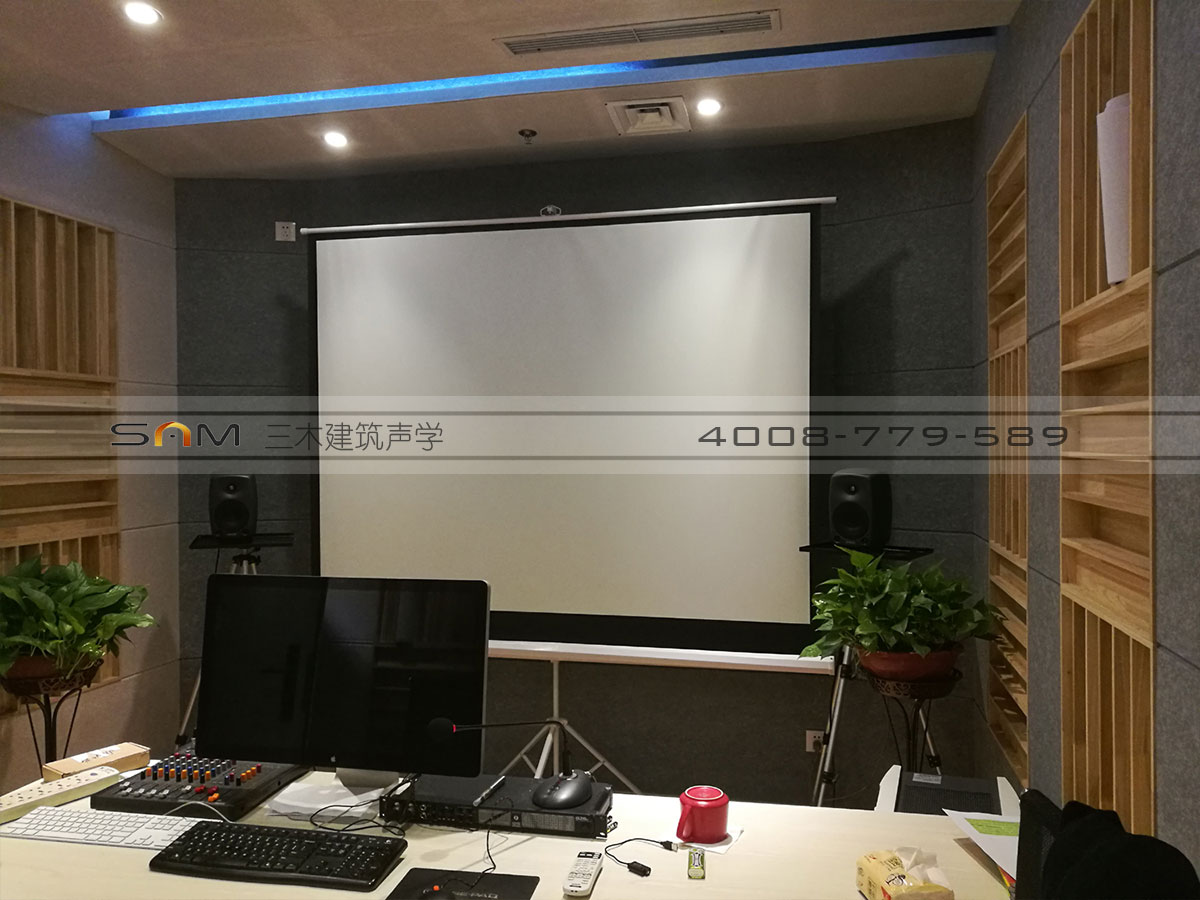 指点控股录音棚装修工程项目图片