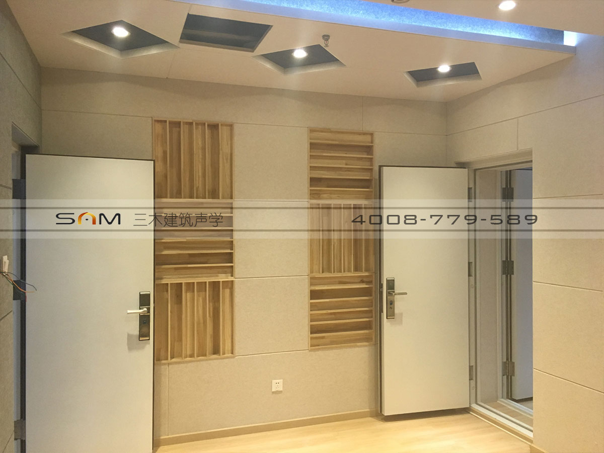 指点控股录音棚装修工程项目图片