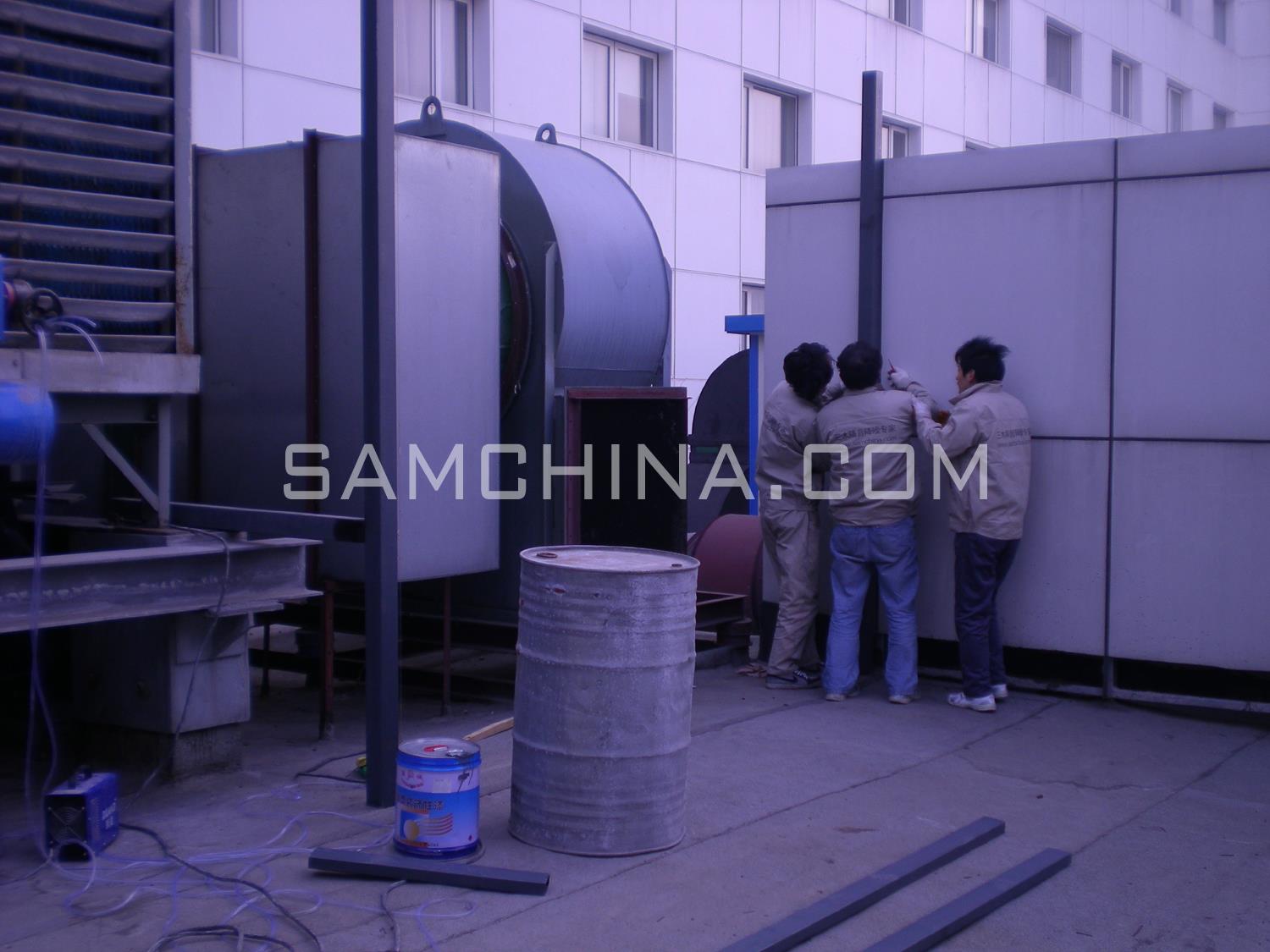 歌华开元大酒店风机噪声治理工程项目实景5
