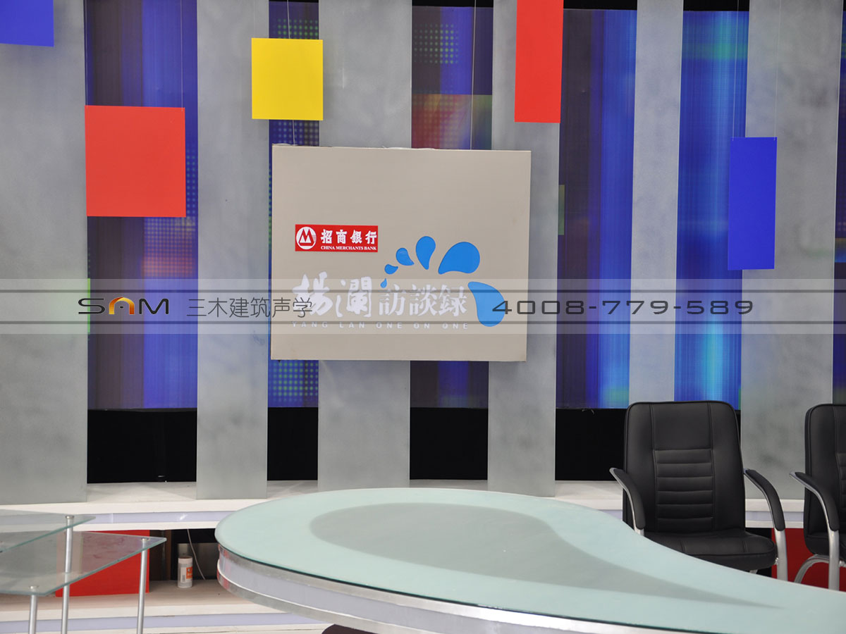杨澜访谈录实景演播室项目图片