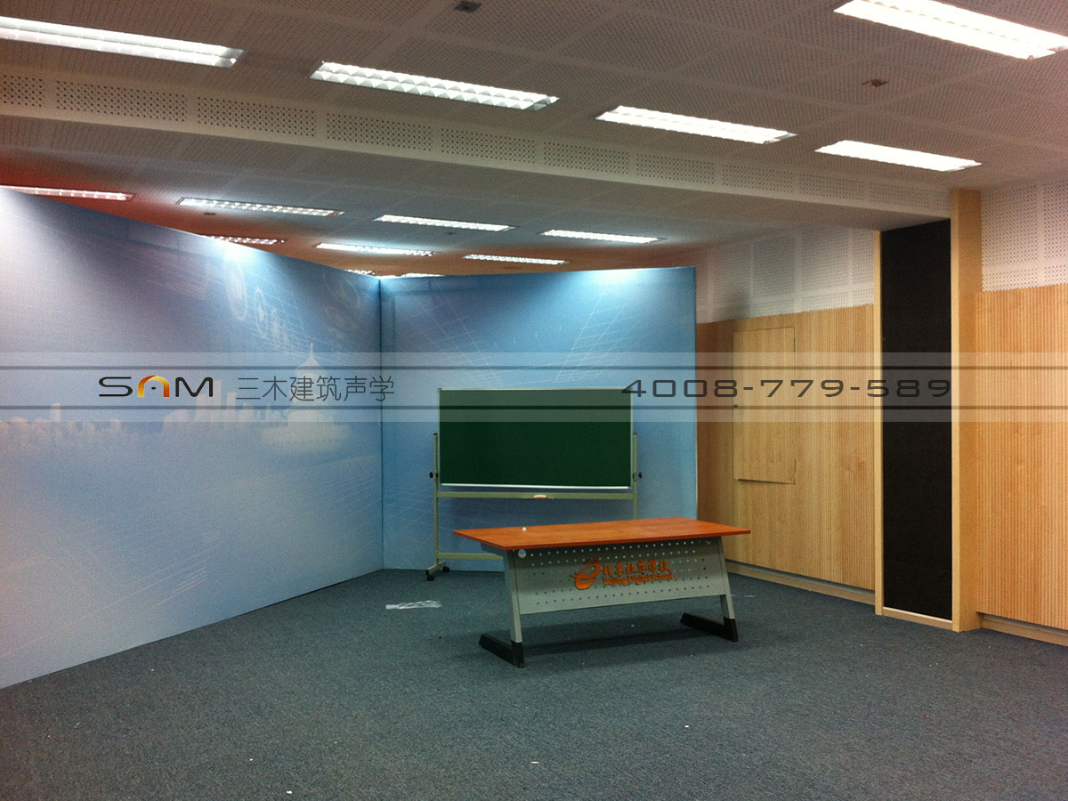 北京九中实景演播室项目实景