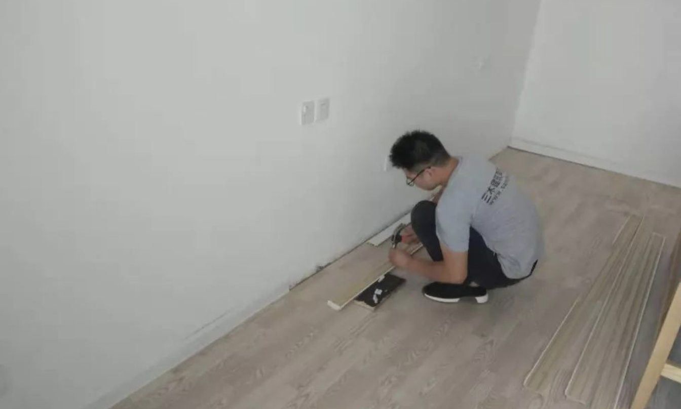 朝阳住宅复合地板隔音施工记录施工图片6