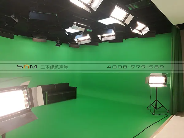 指点控股集团绿棚拍摄室装修工程项目图片