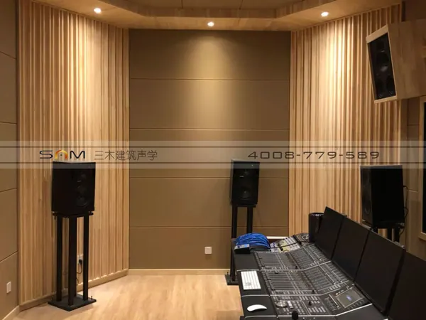 中国音乐小镇录音棚装修工程项目图片