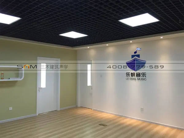 乐帆音乐工作室录音棚装修工程项目图片