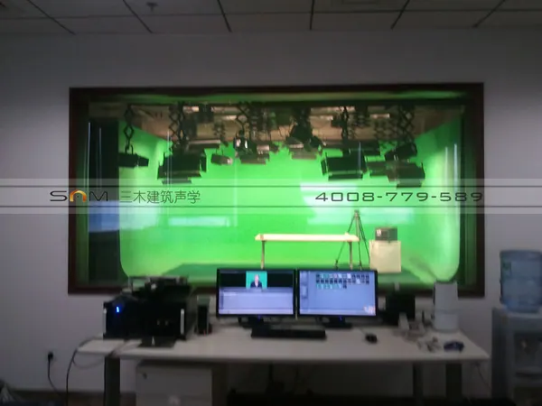 梦坊教育实景演播室项目图片