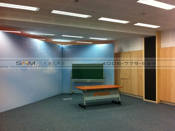 北京九中实景演播室项目图片